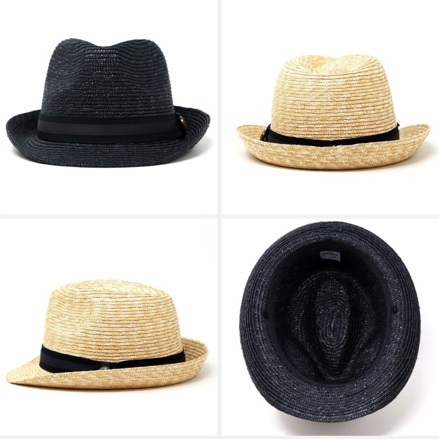 麦わら帽子 メンズ ハット 冷感 帽子 日よけ 中折れハット 夏