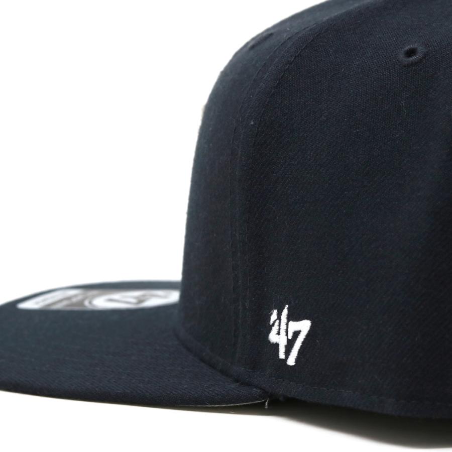 47 キャップ 47brand  フォーティーセブン フラットバイザー ブランド キャップ Tigers Sure Shot '47 CAPTAIN Navy ネイビー｜elehelm-hatstore｜05