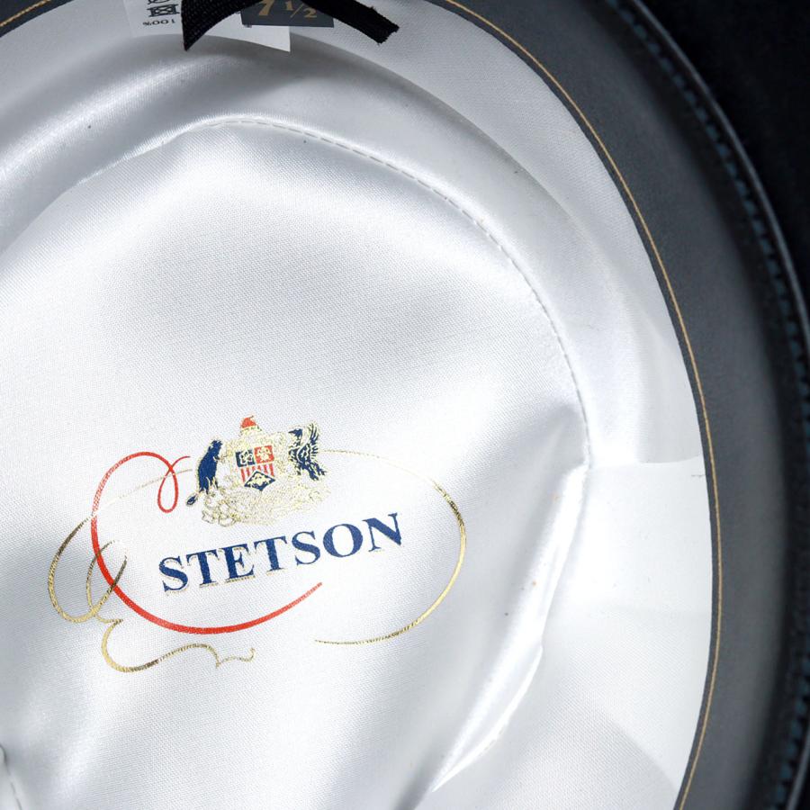 STETSON（ステットソン） ハット 高級 紳士帽 アメリカ製 黒 CHATHAM