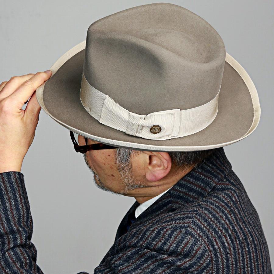 STETSON ウィペット グレー ビーバーJP 7 4/1 STETSON（ステットソン） Ver.1 STETSON ウィペット ビーバー100