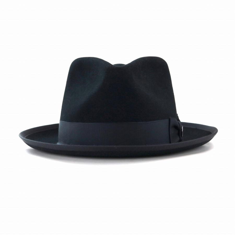 特価！ ヴィンテージ ビーバー ハット ブラック ウェスタン 黒 ステットソン STETSON（ステットソン） Ver.2 ビーバー 中折れ 高級 ハット メンズ