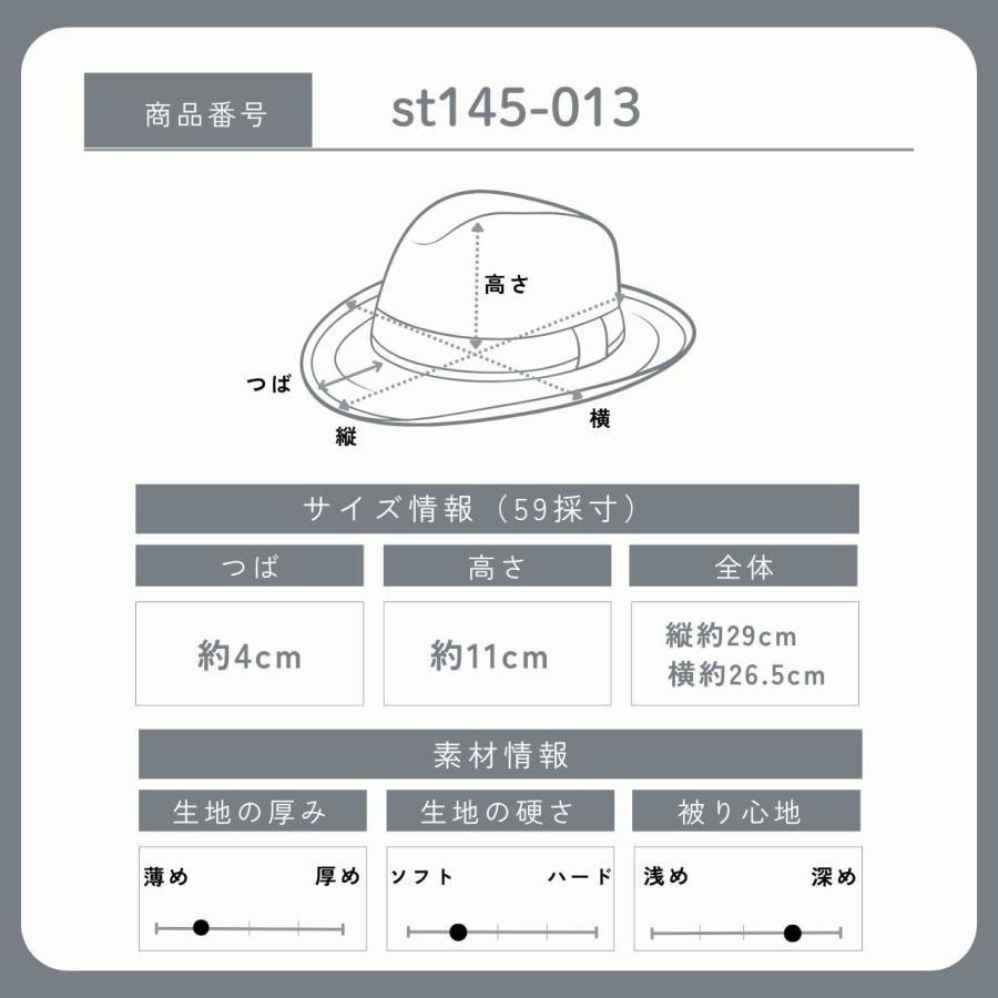 STETSON（ステットソン） ハット リネン 帽子 メンズ ハット