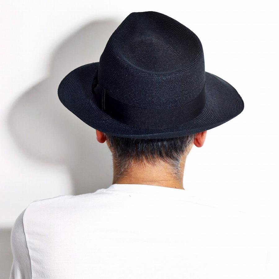 STETSON（ステットソン） 春 夏 ストローハット ワイドブリム リボン