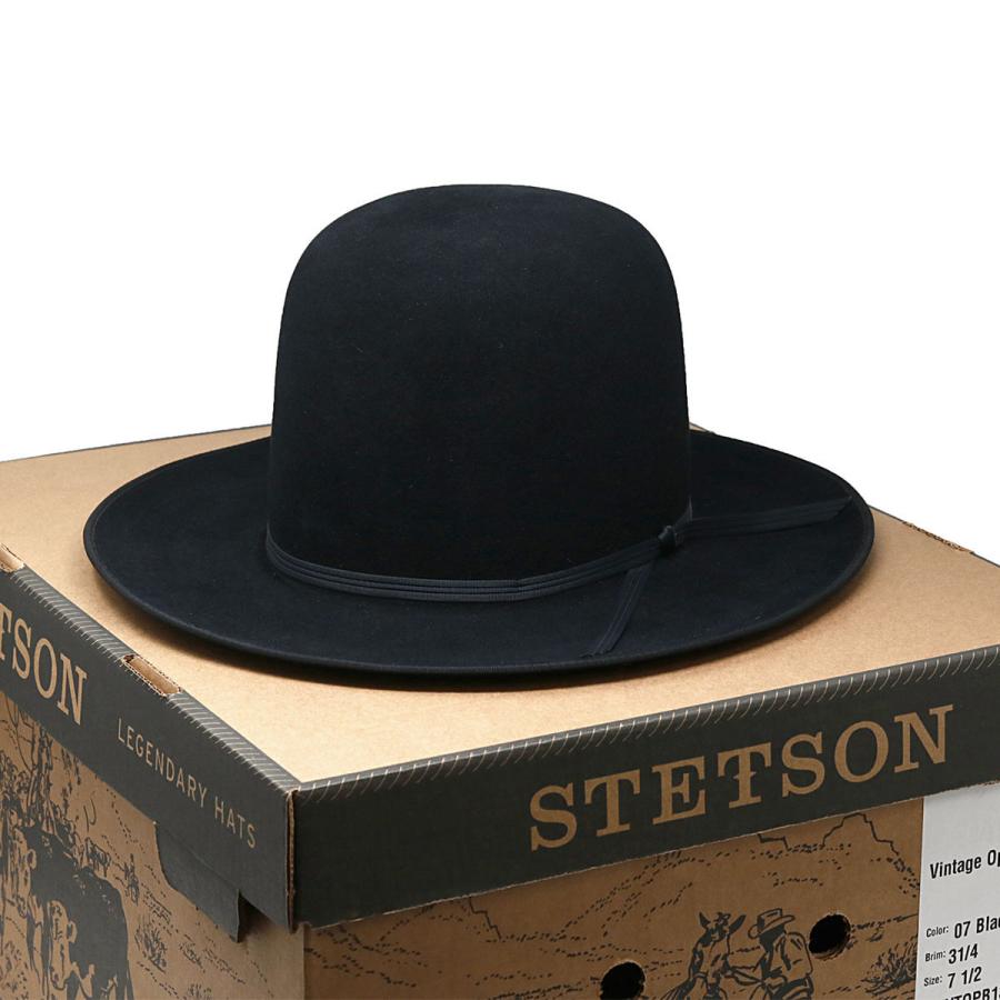 JOHN B STETSON フェルトハット 古着 ビンテージ STETSON ビンテージ 復刻モデル ステットソン 日本限定 Vintage