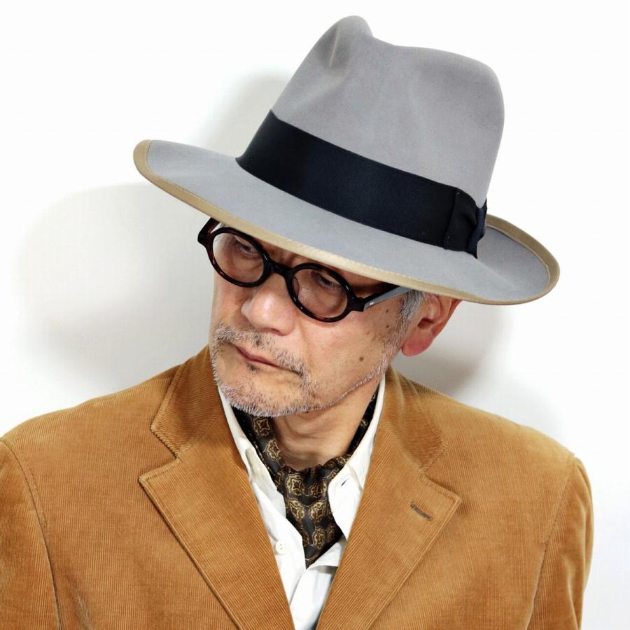 ステットソン 50s ヴィンテージ XLサイズ シルバーグレー