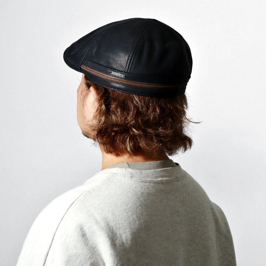 STETSON ハンチング帽 メンズ ヌバックレザー 高級 ステットソン STETSON ハンチング帽 メンズ ヌバックレザー 高級 ステットソン