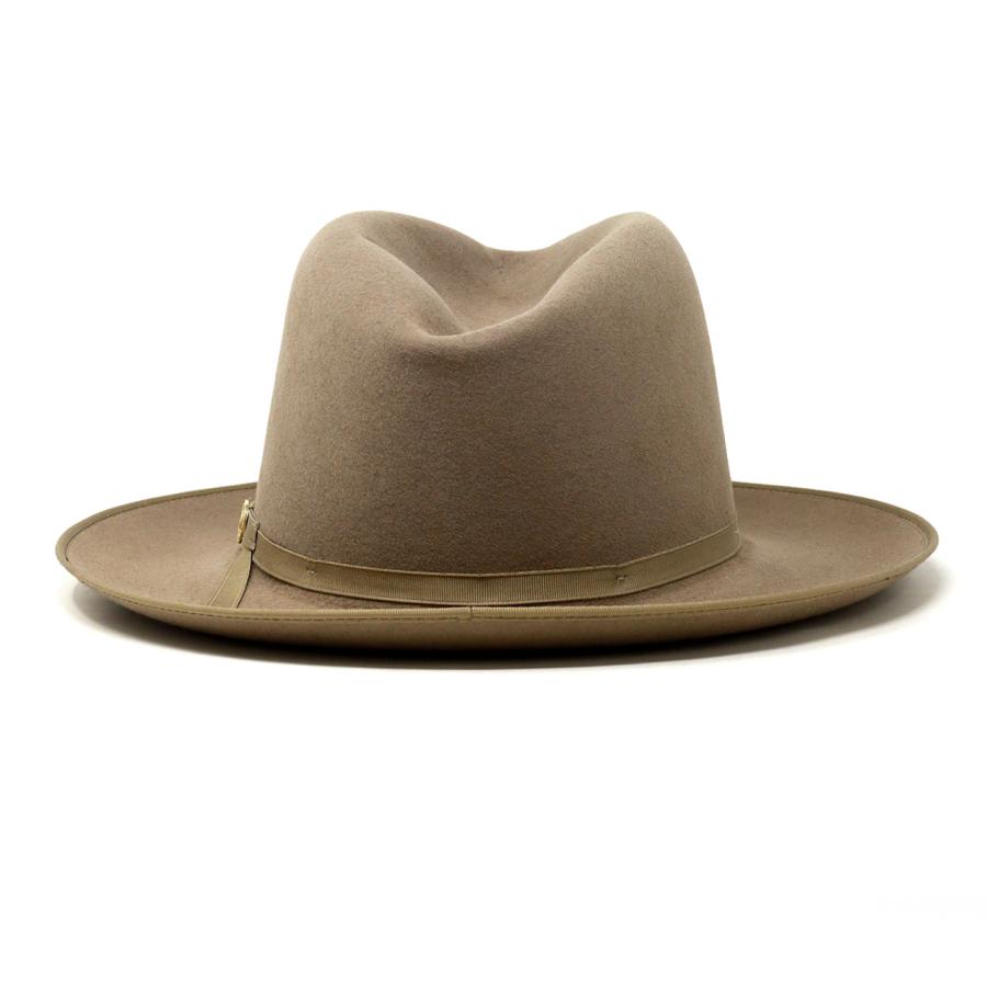 ステットソン フェルトハット STETSON 中折れ帽 オープンロード ラビットファー 160周年 限定モデル オープンクラウン 復刻1940s アメリカ製 メンズ 高級の画像