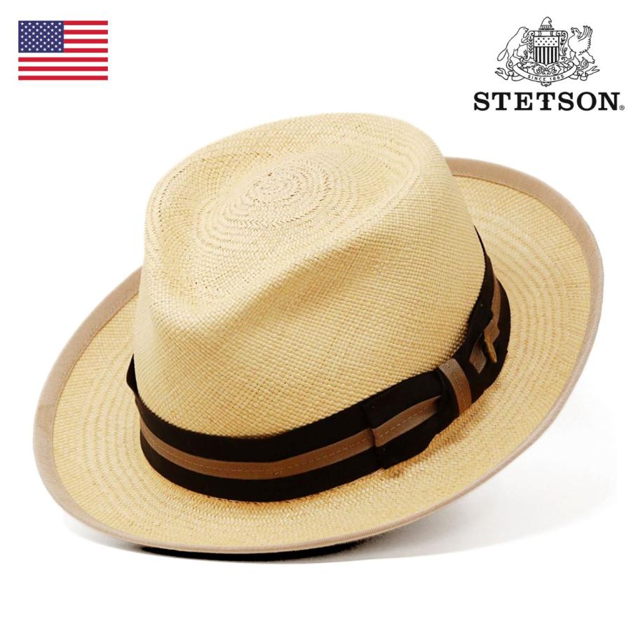 STETSON（ステットソン） パナマハット メンズ 高級 STETSON 150周年