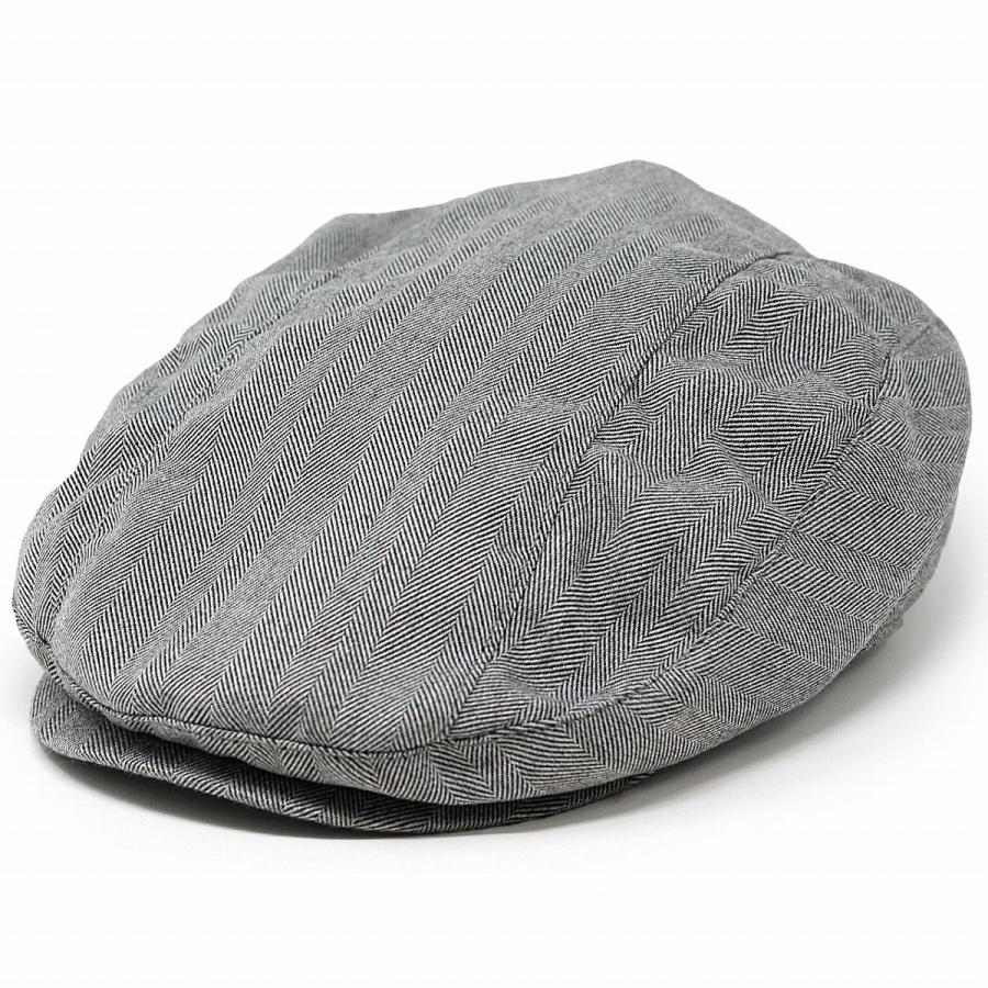 ハンチング メンズ 帽子 夏 ハンチング帽 紳士 ステットソン 春 DPC lvy cap カジュアル シンプル グレー｜elehelm-hatstore
