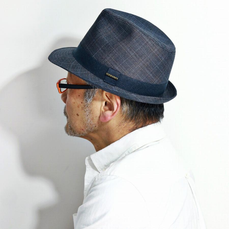 春 夏 秋 Stetson チェック柄 帽子 中折れハット 紳士 中折れ Hat メンズ レディース ステットソン グレー Www Unipymes Com