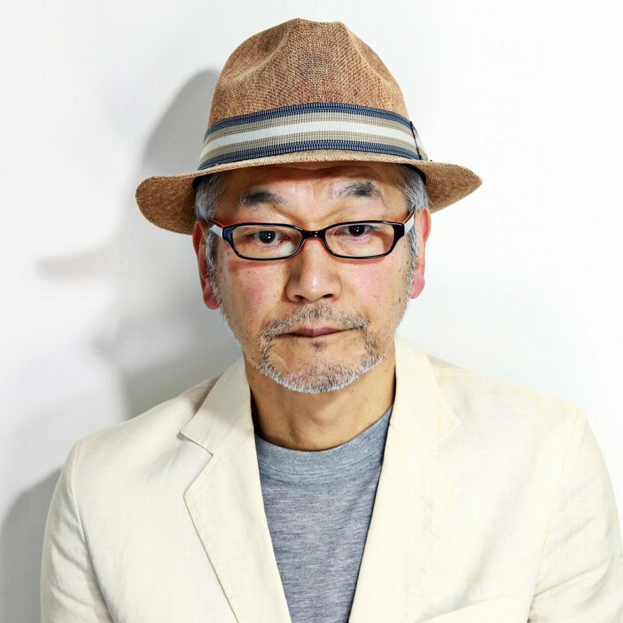 STETSON（ステットソン） 中折れハット 春 夏 リボン 帽子 麦わら帽子