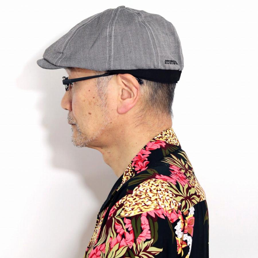 STETSON キャスケット メンズ ハンチング帽 帽子 ニュースボーイ