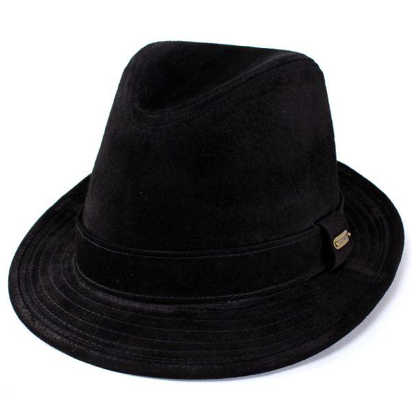 ハット メンズハット アメリカブランド ステットソン Stetson スエード レザー 秋 冬 帽子 ブラック Www Nlqp Com