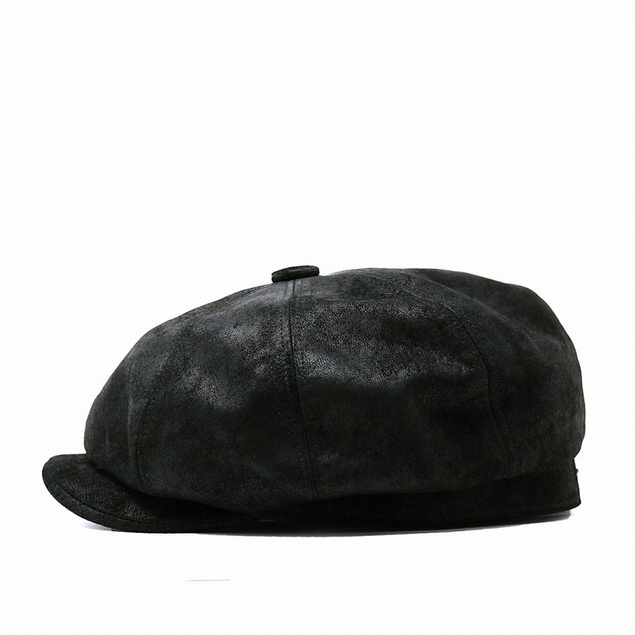 STETSON ステットソン 秋 冬 8方 ハンチング 帽子 メンズ レザー