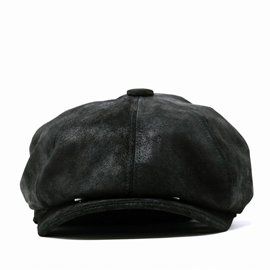 STETSON ステットソン 秋 冬 8方 ハンチング 帽子 メンズ レザー