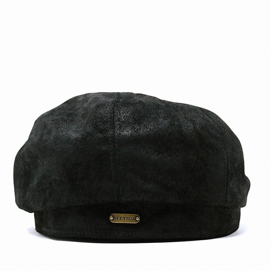 STETSON ステットソン 秋 冬 8方 ハンチング 帽子 メンズ レザー