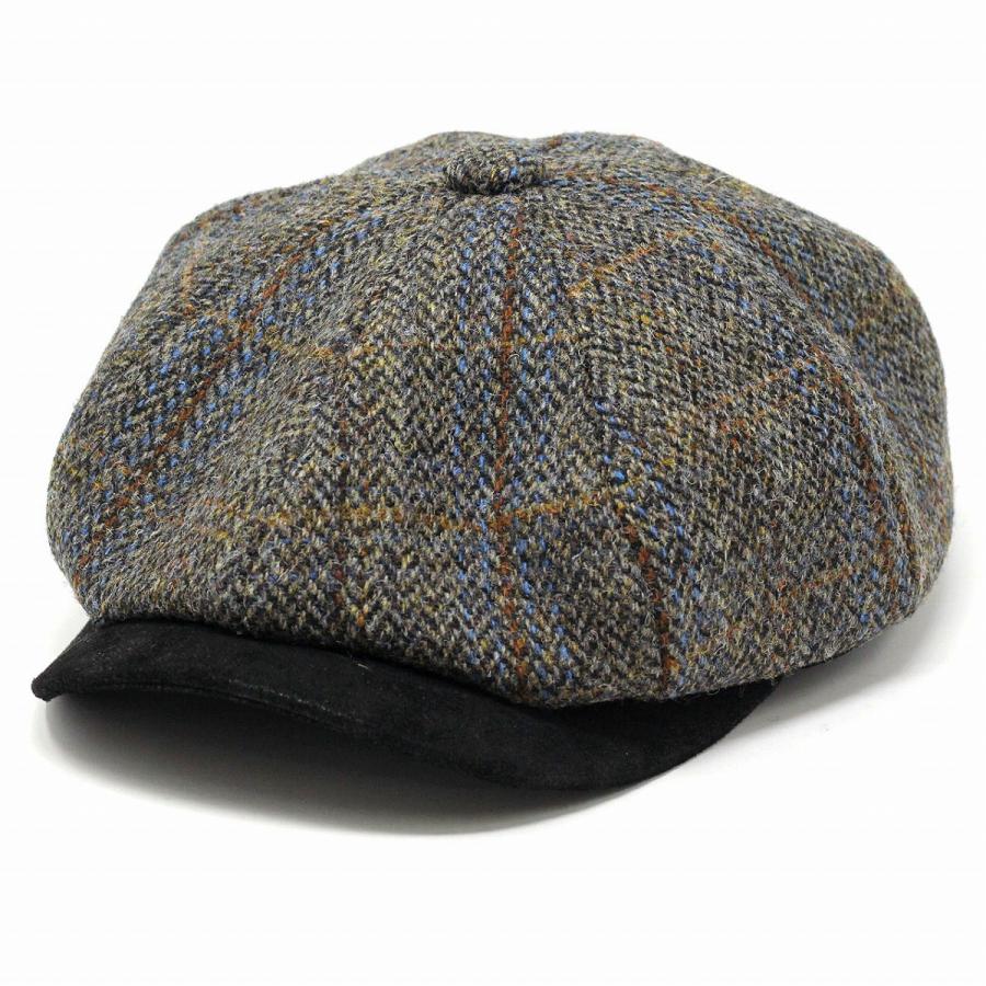 エヴィス　ハンチング　ウール STETSON CHADWICK 帽子 ウール メンズ ハンチング帽 ハリス