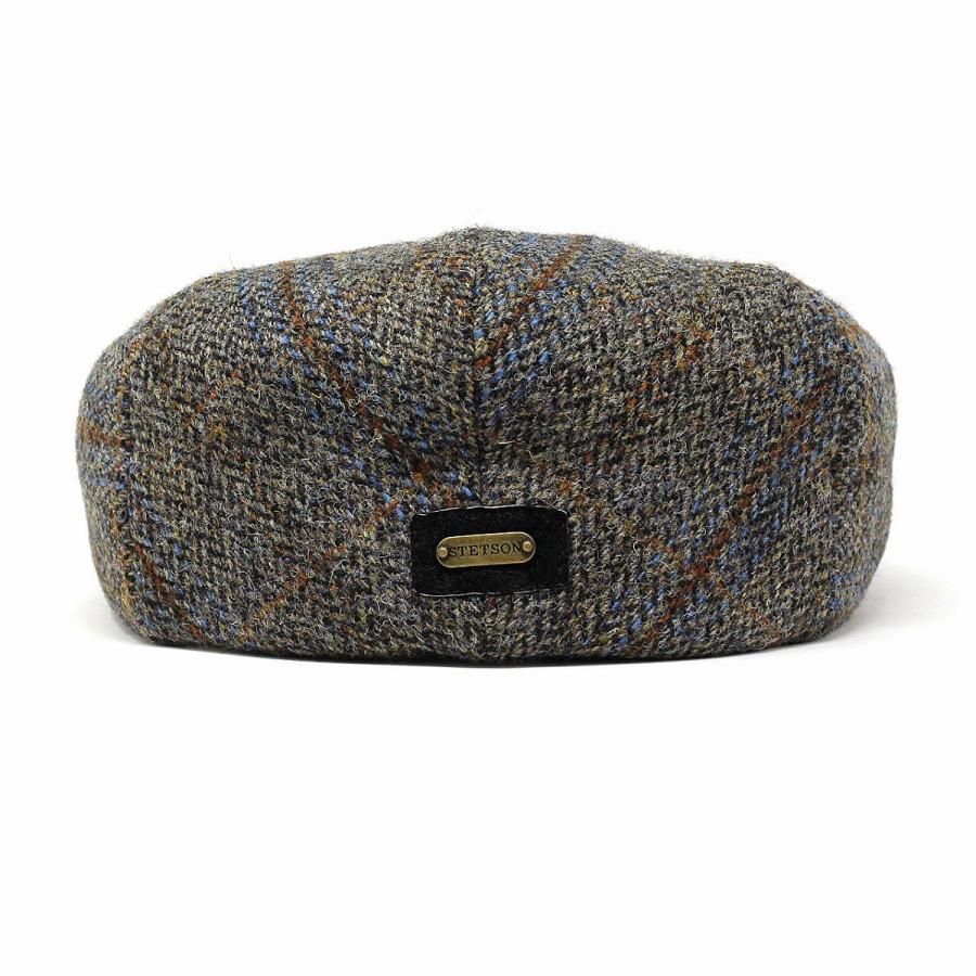 STETSON ハリスツイード ハンチング ステットソン キャスケット STETSON CHADWICK 帽子 ウール メンズ ハンチング帽 秋 冬