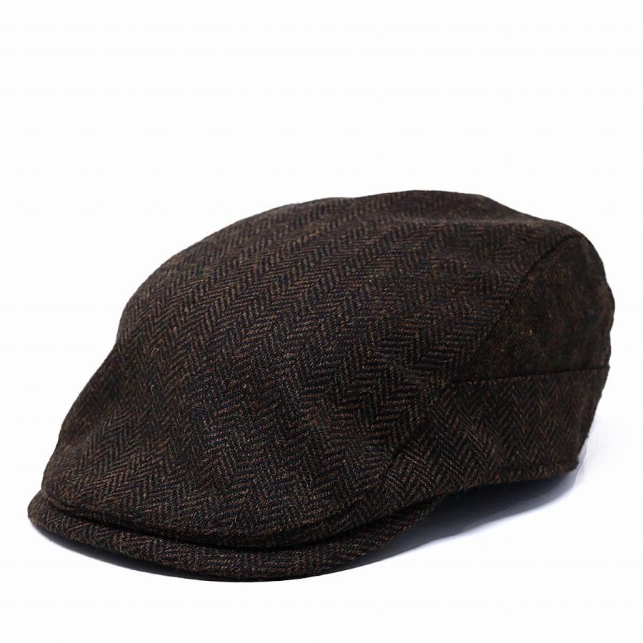 STETSON（ステットソン） 秋 冬 ハンチング ヘリンボーン ウール素材