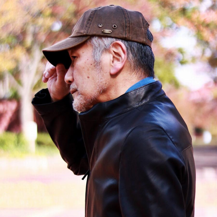 Stetson 6方キャップ 秋 冬 オールシーズン ヴィンテージ シンプル コットン ツイル 帽子 ベースボールキャップ メンズ レディース ステットソン 茶 ブラウン Stw322 061 Elehelm帽子通販専門店 通販 Yahoo ショッピング