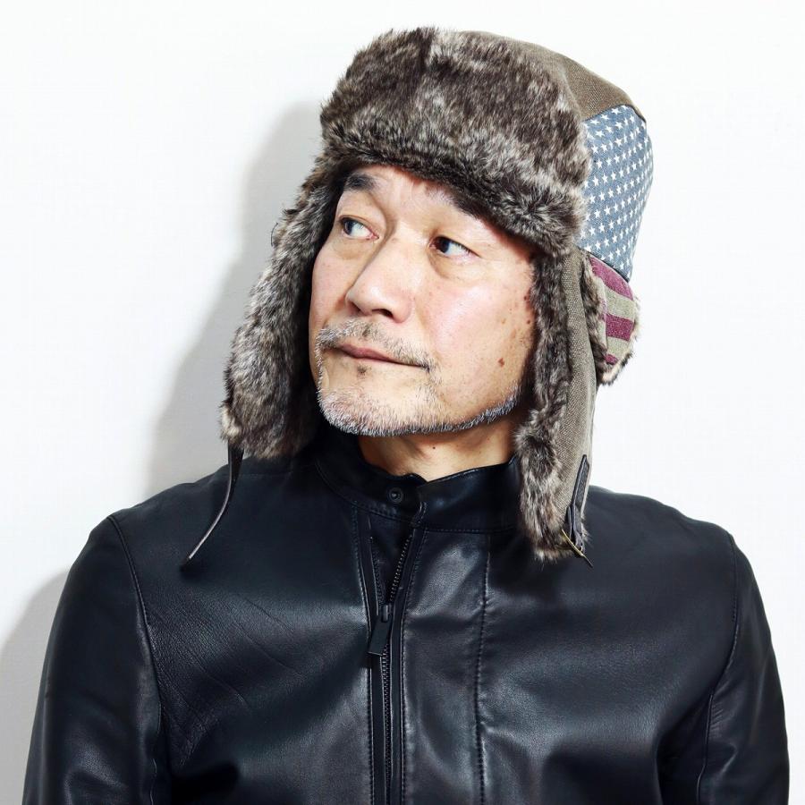 ステットソンのフライトキャップ 送料無料】STETSON レザー パイロットキャップ フライトキャップ