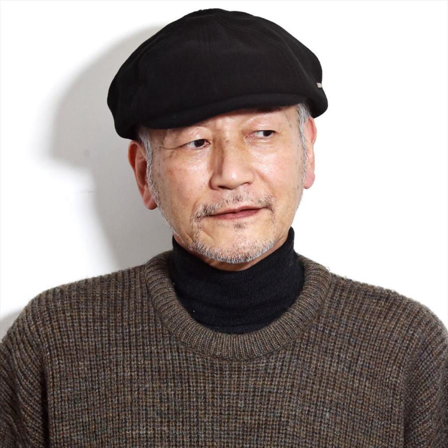 STETSON キャスケット ウール ステットソン メンズ 帽子 冬 防寒