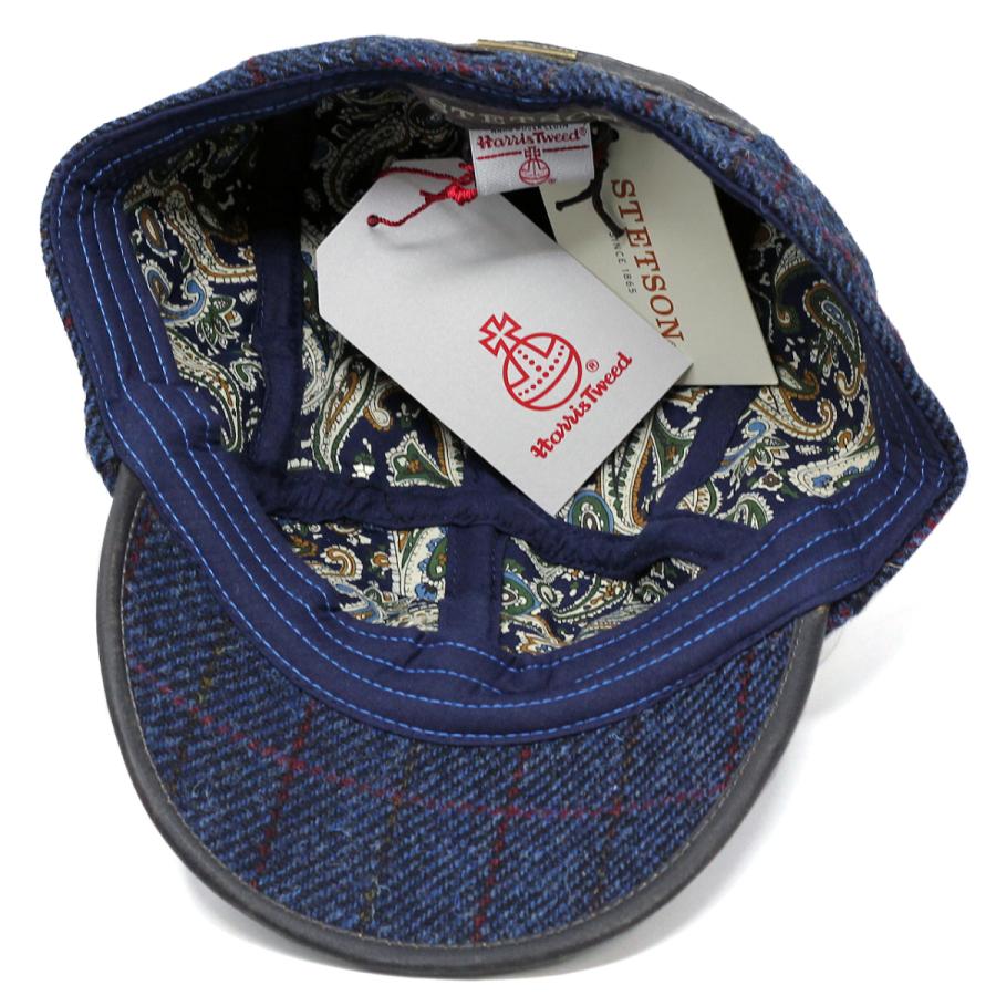 STETSON（ステットソン） キャップ ブランド 秋 冬 ハリスツイード