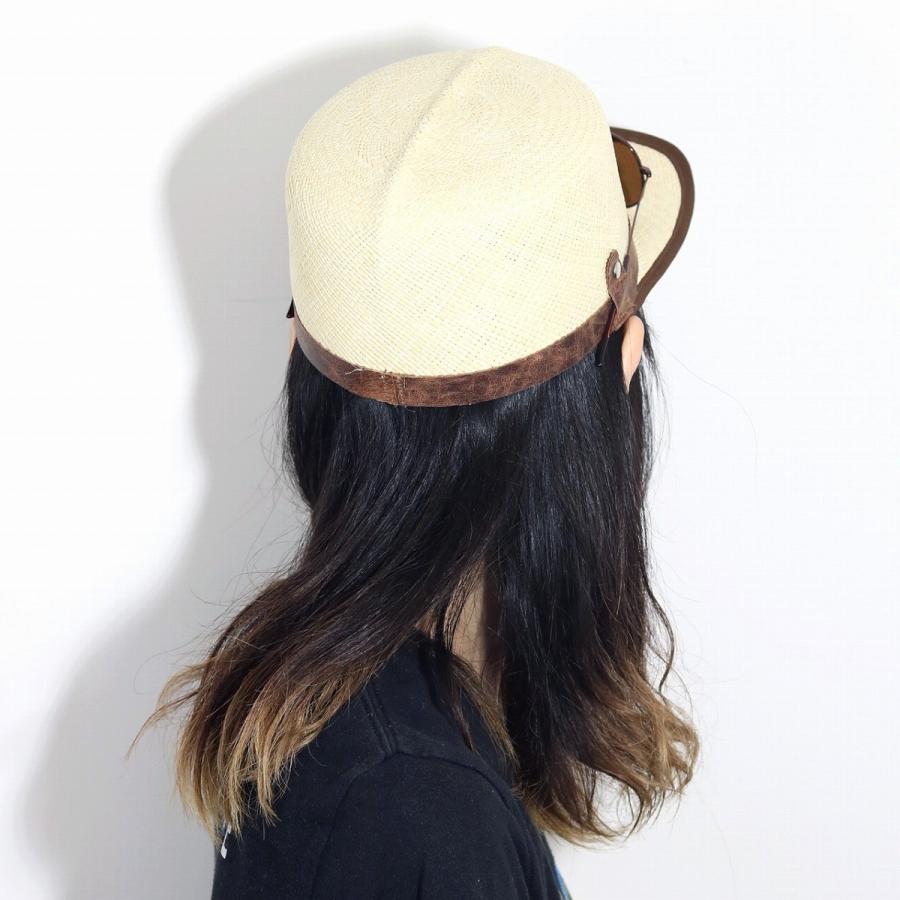 TESI テシ　パナマハット　麦わら帽子 40%OFF】【アプト別注】Tesi テシ パナマハット CANOTTO M