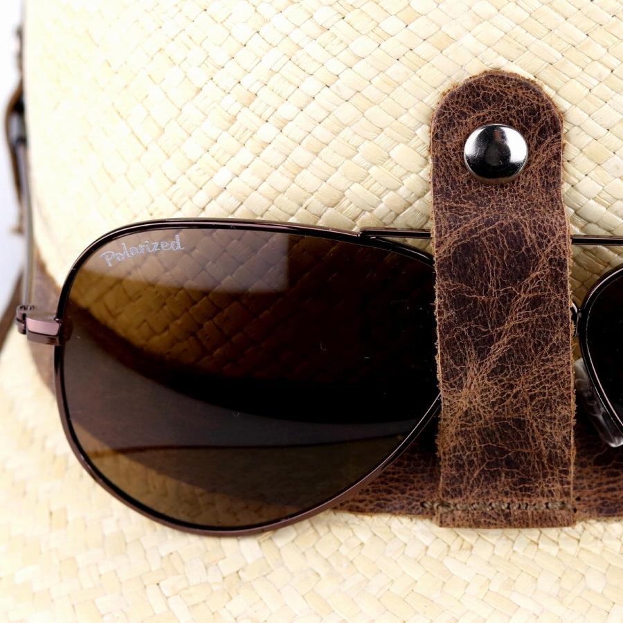 tesi（テシ） サングラス付 ワークキャップ パナマ100％ キャップ