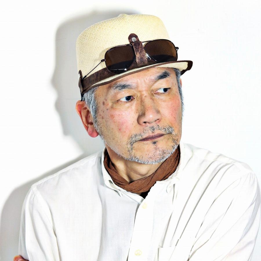 tesi サングラス付 ワークキャップ パナマ100％ キャップ メンズ
