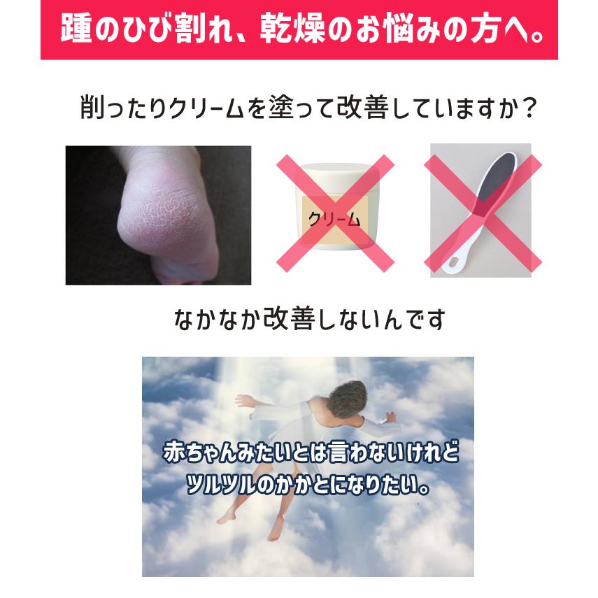 靴下 カカトクリニック かかとケア かかと つるつる 遠赤外線放射