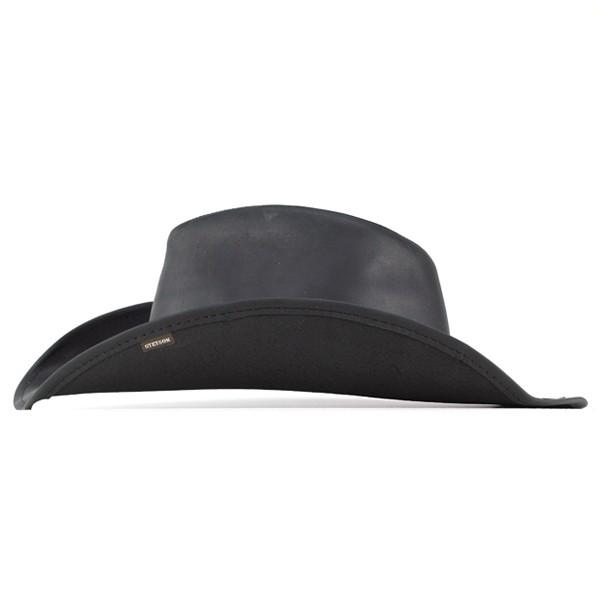 STETSON（ステットソン） レザーカウボーイハット コンチョ 帽子