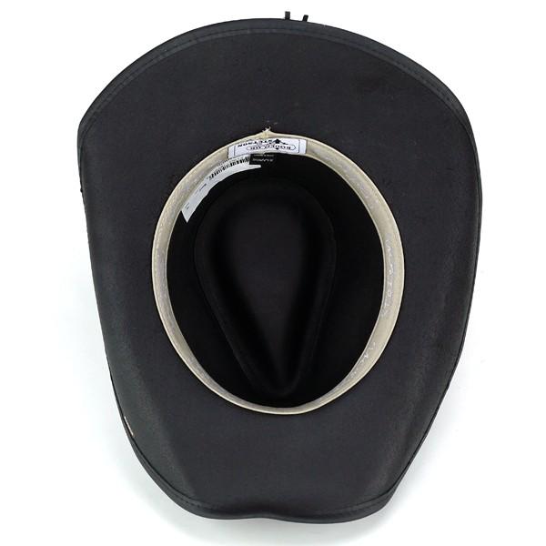 STETSON（ステットソン） レザーカウボーイハット コンチョ 帽子