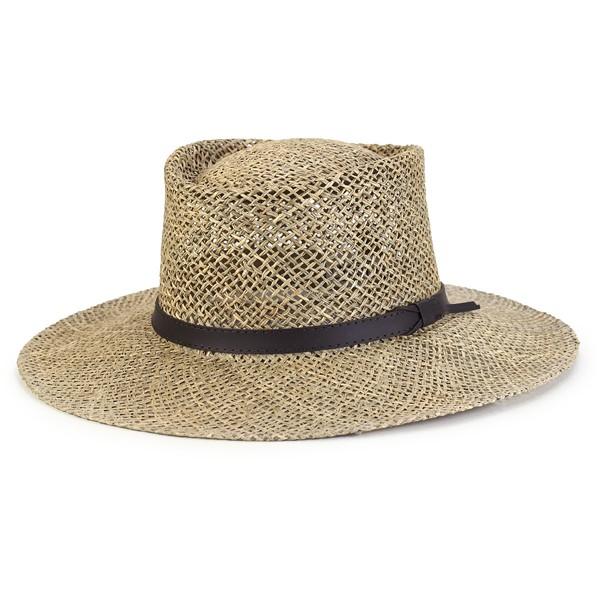 STETSON（ステットソン） 春夏 GAMBLER ハット シーグラス メンズ 日よ