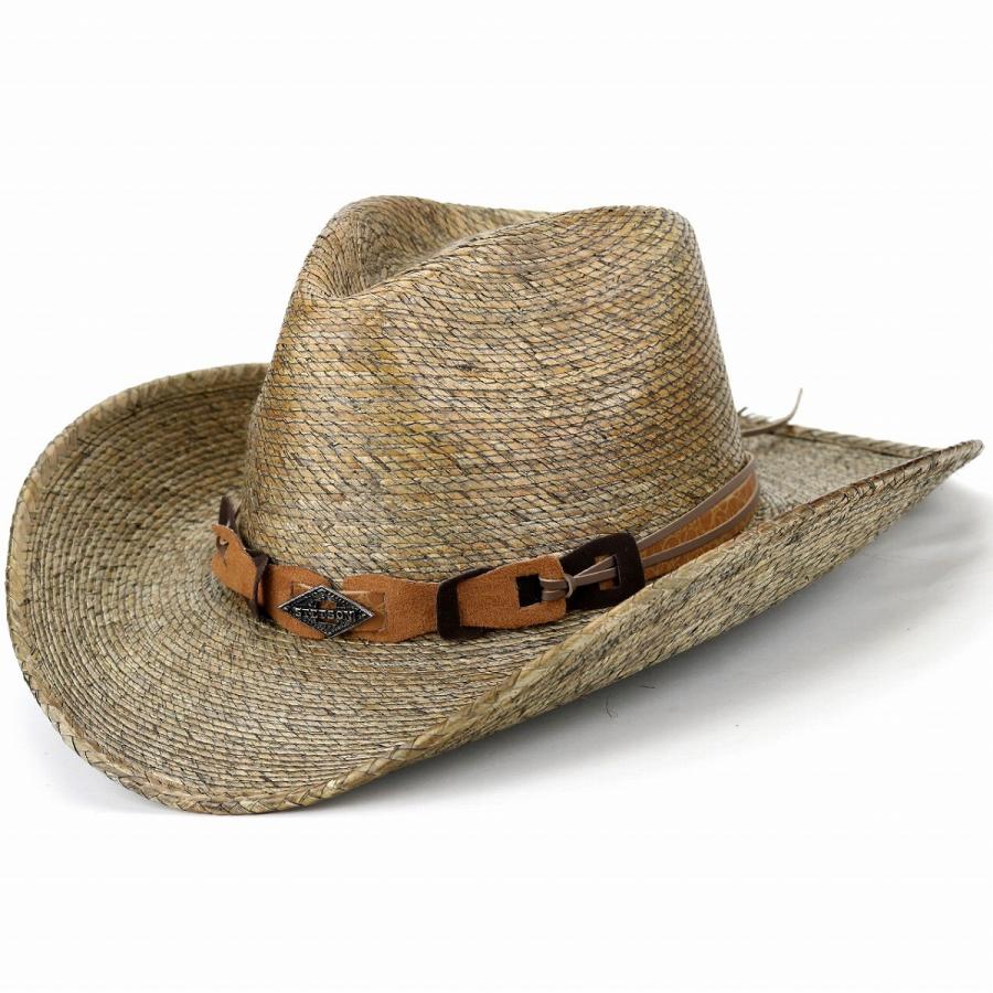 STETSON（ステットソン） HAT CO MONTERREY BAY 染め パームブレード
