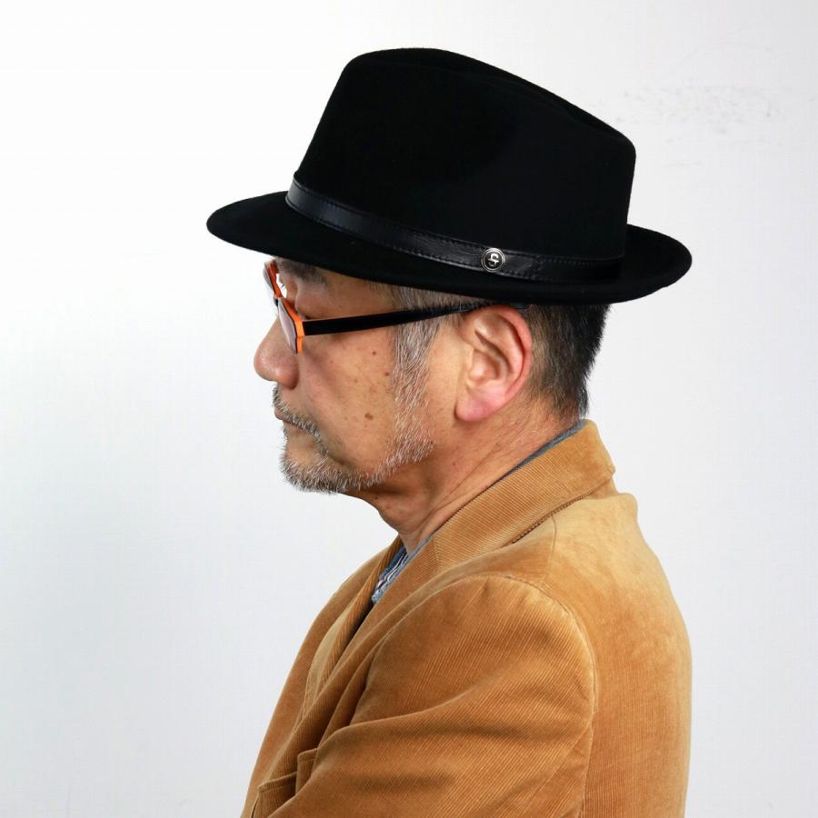 Stetson インポート 帽子 メンズ ハット 秋冬 中折れ フェルト ウール ソフトハット ステットソン シンプル 無地 黒 ブラック Twprof10 011 Elehelm帽子通販専門店 通販 Yahoo ショッピング