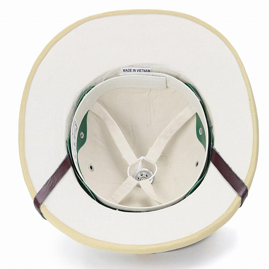 探検帽子　Indian Pith Helmet ピスヘルメットクリーム色 楽天市場】春夏 ピスヘルメット メンズ 防暑帽 ユニセックス