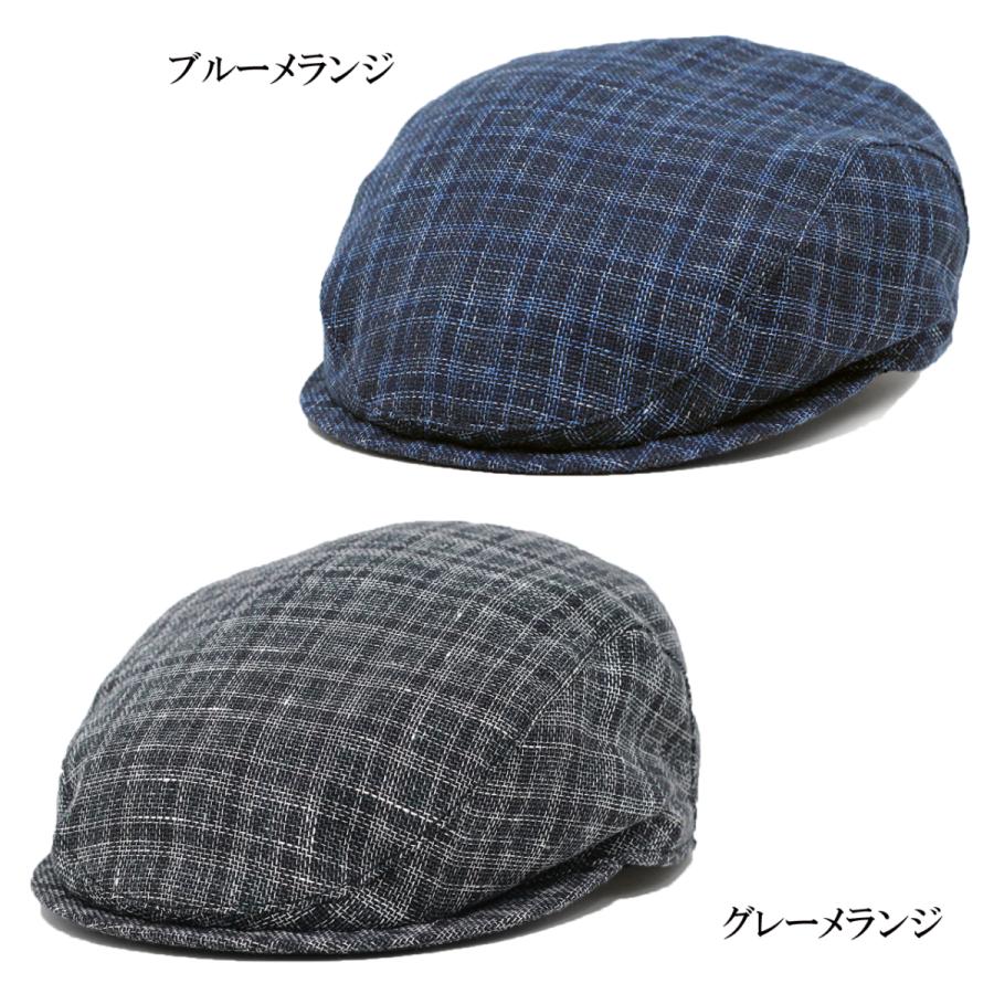 ハンチング 帽子 メンズ ブランド 大きいサイズ WIGENS Lanificio