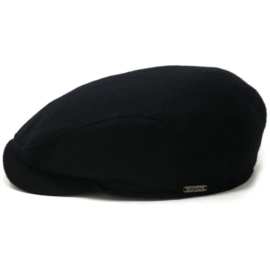 メンズ 帽子 大きいサイズ ハンチング カシミヤ wigens 高級素材 秋冬 ハンチング帽 ウィゲン シンプル ブランド 小物 黒 チャコール [ ivy cap ] 男性 ギフト プレゼント ラッピング無料 父の日 メンズ 帽子 大きいサイズ ハンチング カシミヤ wigens 高級素材 秋冬
