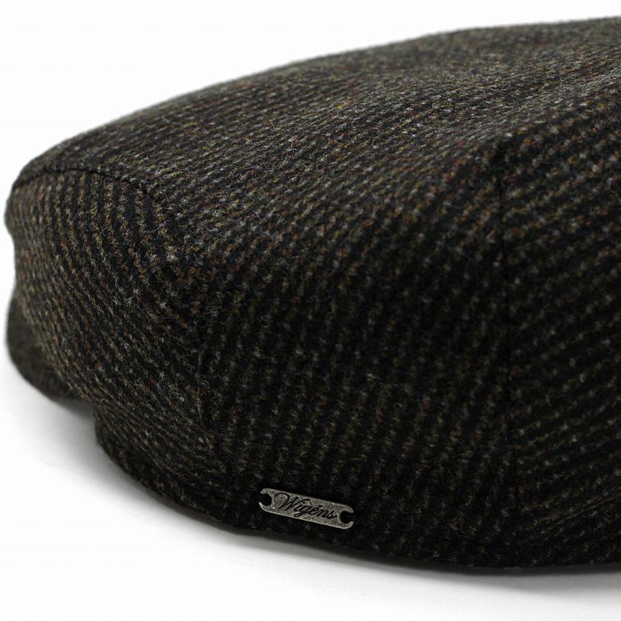 ハンチング 大きいサイズ 帽子 メンズ ウール 秋冬 暖かい ツートーン WIGENS ハンチング帽 アイビーキャップ ヨーロッパ ブランド 柄 [ ivy cap ] 誕生日 ギフト プレゼント ラッピング包装無料 父の日 ハンチング 大きいサイズ 帽子 メンズ ウール 秋冬 暖かい ツートーン
