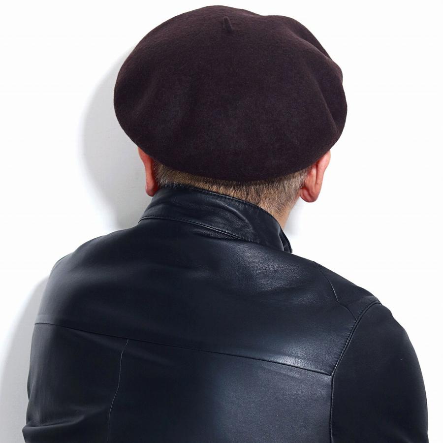 ベレー 紳士 ベレー帽 メンズ 日本製 ウール 帽子 ウールベレー