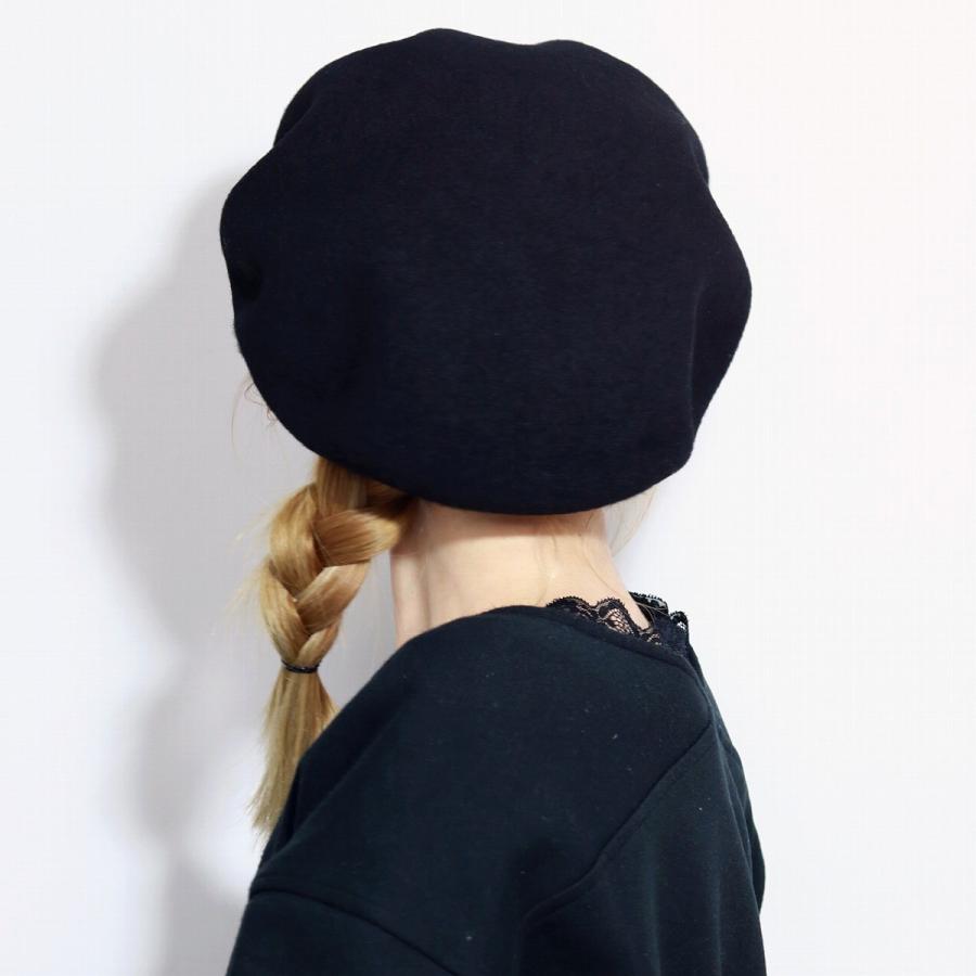 日本製 ベレー帽 毛100% ウールベレー 大きいサイズ レディース ベレー
