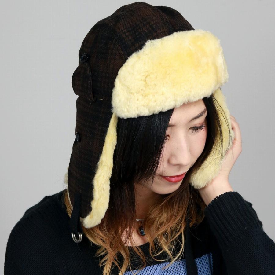 Woolrich Woolen Mills（ウールリッチウーレンミルズ） 飛行帽 メンズ