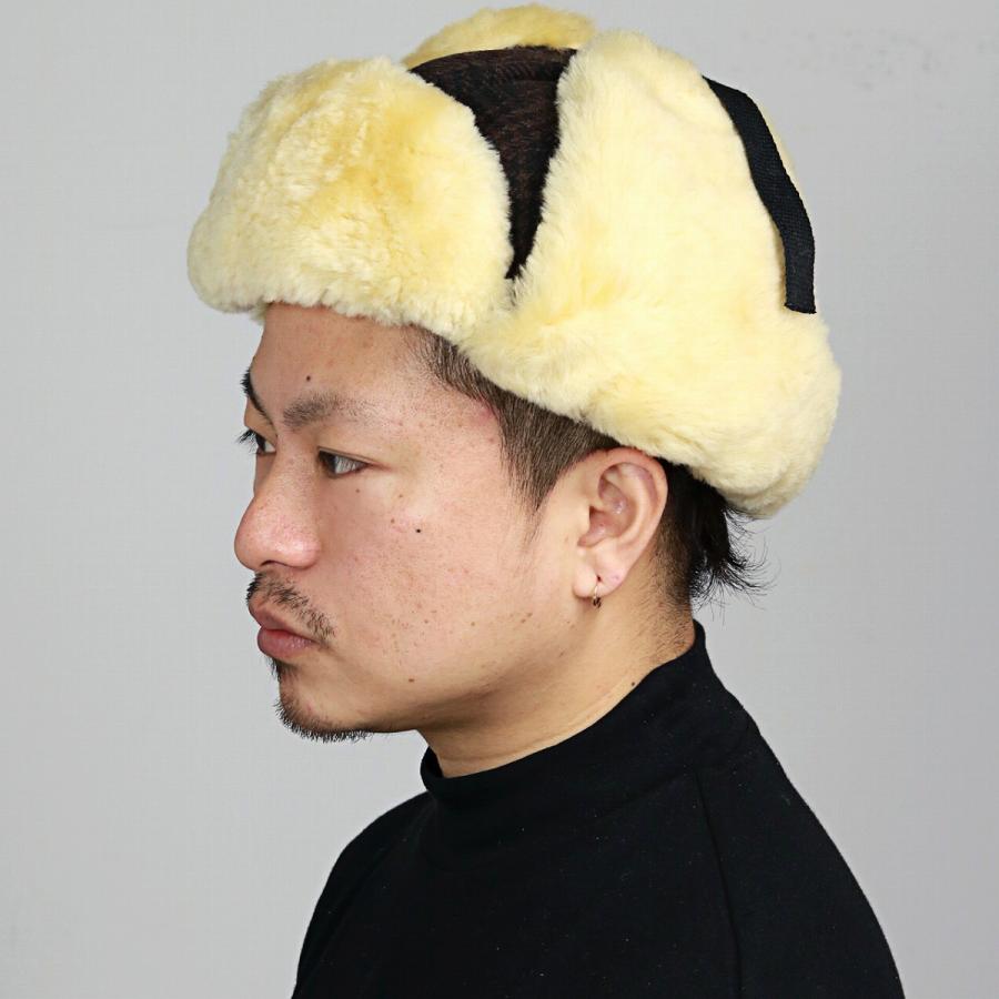 【入手困難】ウールリッチ リアルファー フライトキャップ Woolrich Woolen Mills リアルレザー フライトキャップ レディース