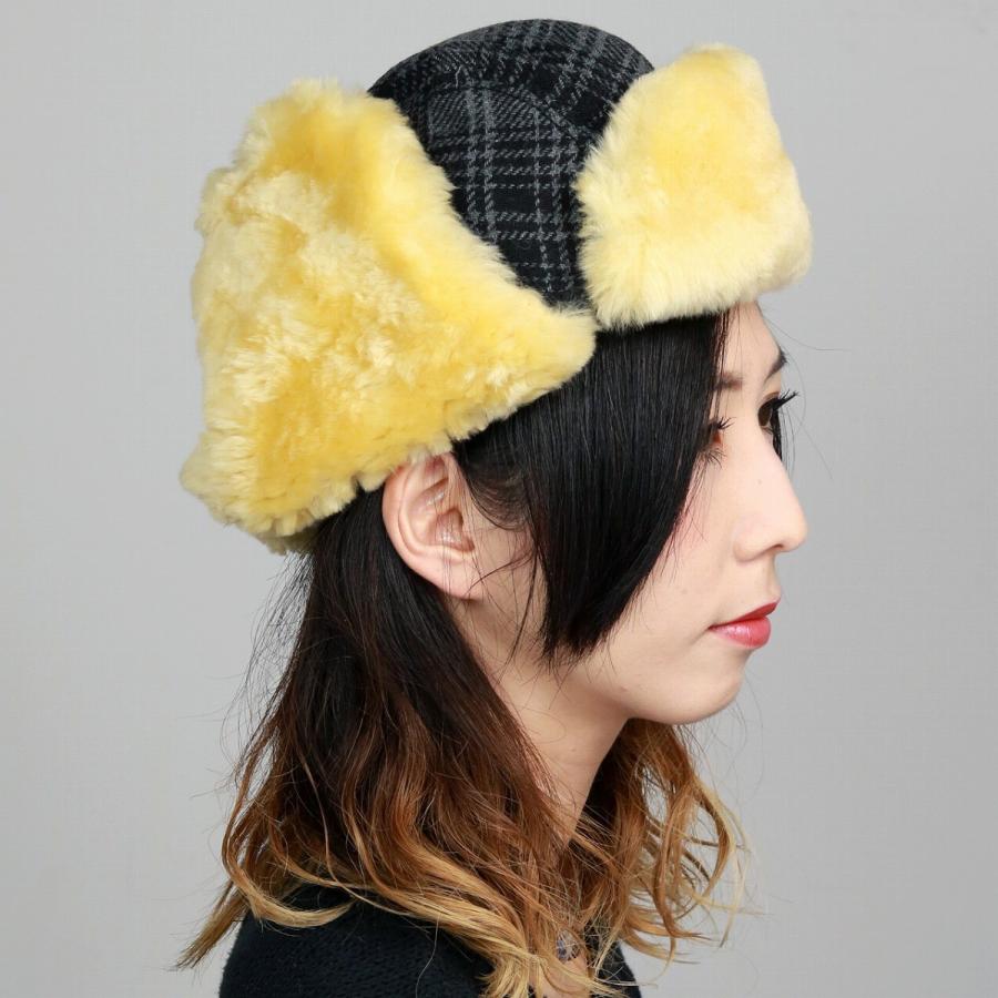 【✨ほぼ新品✨】ウールリッチ WOOL RICH◎フライトキャップ ファー Woolrich Woolen Mills ファー帽子 ウールリッチ 飛行帽 メンズ