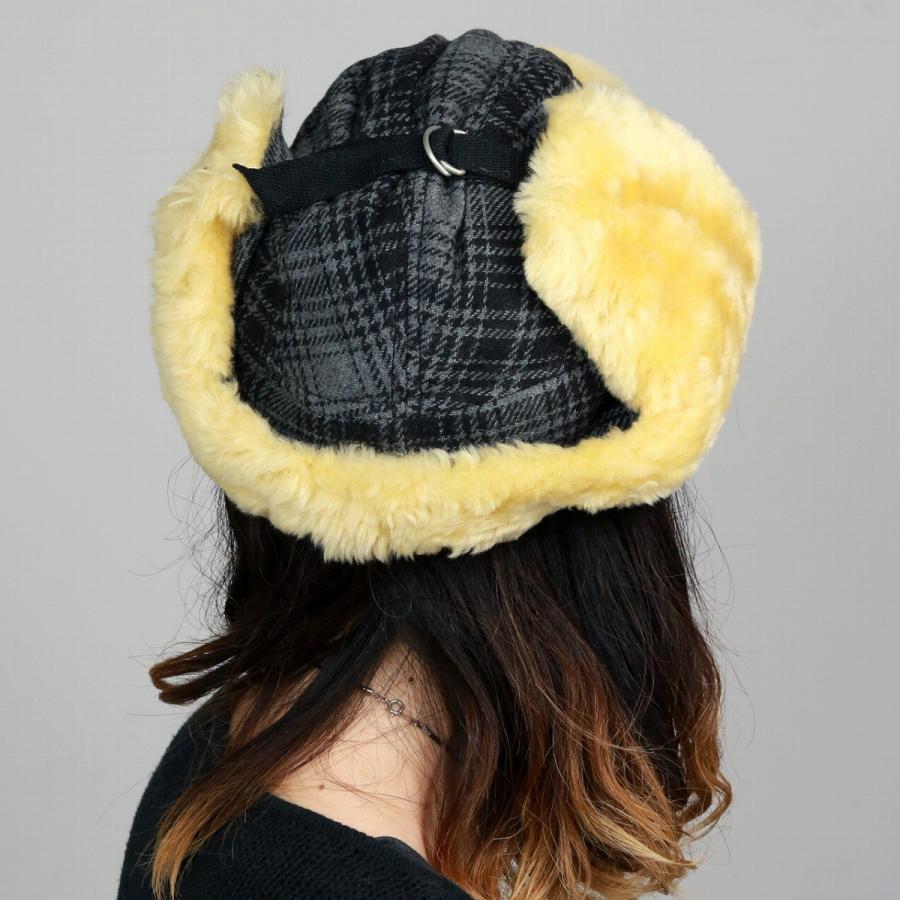 【✨ほぼ新品✨】ウールリッチ WOOL RICH◎フライトキャップ ファー Woolrich Woolen Mills ファー帽子 ウールリッチ 飛行帽 メンズ
