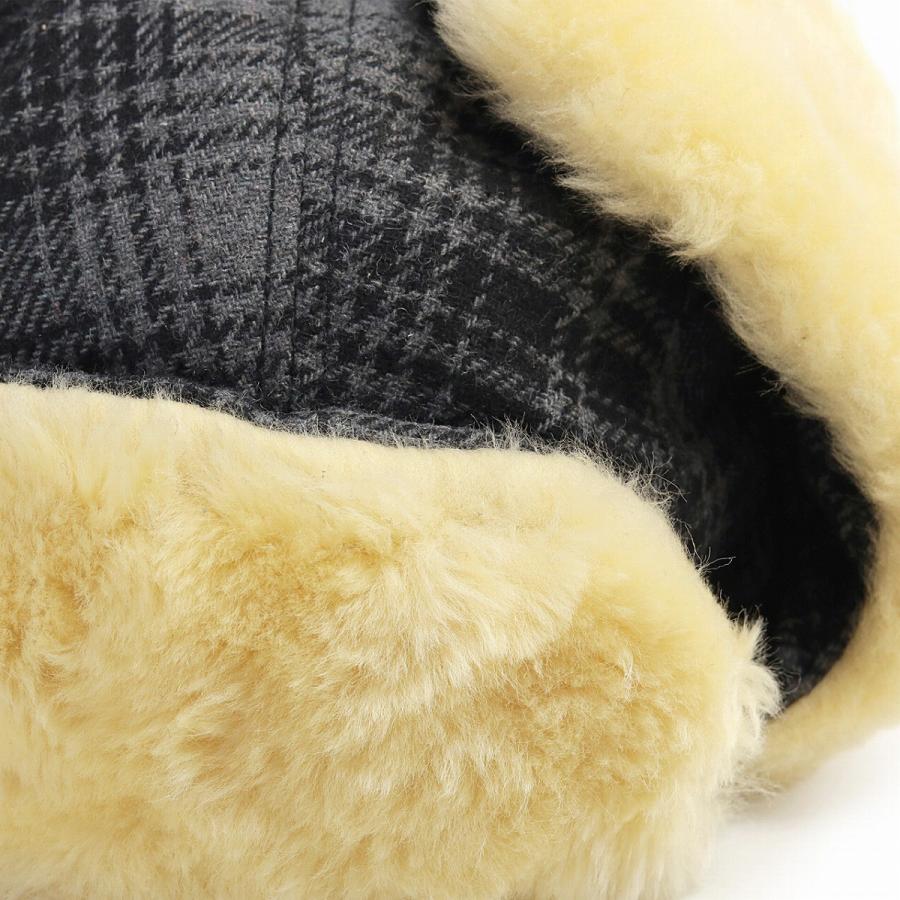 Wool rich エスキモー帽子　飛行帽 Woolrich Woolen Mills ファー帽子 ウールリッチ 飛行帽 メンズ