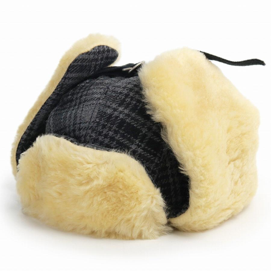 【✨ほぼ新品✨】ウールリッチ WOOL RICH◎フライトキャップ ファー Woolrich Woolen Mills ファー帽子 ウールリッチ 飛行帽 メンズ