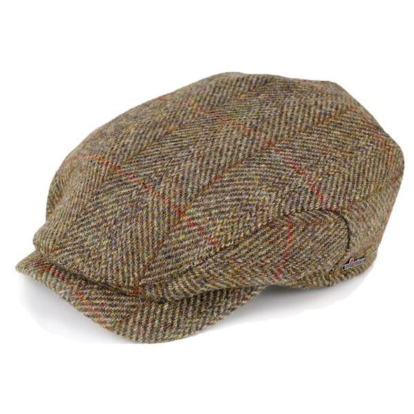 ハンチング メンズ ウィゲン ハリスツイード 帽子 秋冬 トレンド