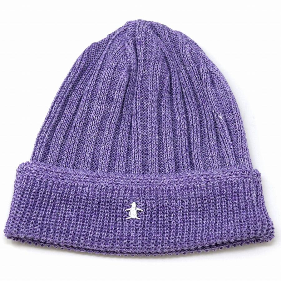 新品 WERKSTATT:MUNCHEN ニット帽 Munsingwear ニット帽 リネン サマーニット ワッチ メンズ